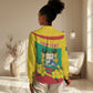 Personalized Happy Benin National Day Women Casual Shirt Fraternite Justice Travail