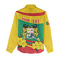 Personalized Happy Benin National Day Women Casual Shirt Fraternite Justice Travail