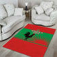 Angola Area Rug UNITA  Party Flag Style