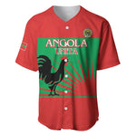 Personalized Angola Baseball Jersey UNITA  Party Flag Style