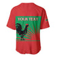 Personalized Angola Baseball Jersey UNITA  Party Flag Style