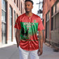 Personalized Angola Baseball Jersey UNITA  Party Flag Style