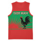 Personalized Angola Basketball Jersey UNITA  Party Flag Style - African Pride