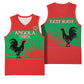 Personalized Angola Basketball Jersey UNITA  Party Flag Style - African Pride