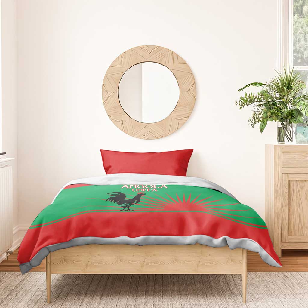 Angola Bedding Set UNITA  Party Flag Style