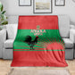 Angola Blanket UNITA  Party Flag Style