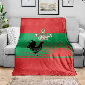 Angola Blanket UNITA  Party Flag Style
