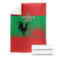Angola Blanket UNITA  Party Flag Style