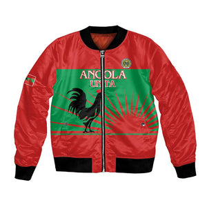 Personalized Angola Bomber Jacket UNITA  Party Flag Style