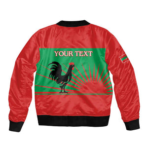 Personalized Angola Bomber Jacket UNITA  Party Flag Style