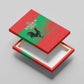 Angola Canvas Wall Art UNITA  Party Flag Style