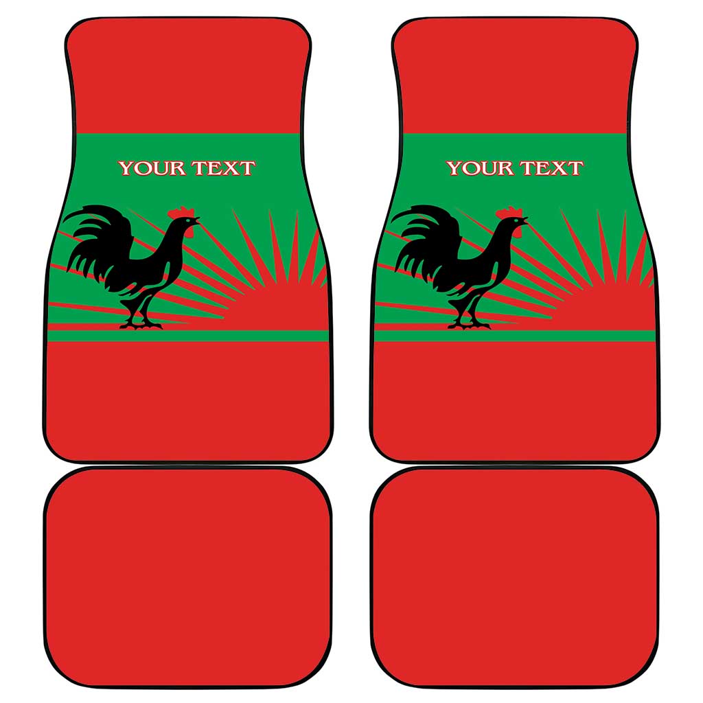Angola Car Mats UNITA  Party Flag Style