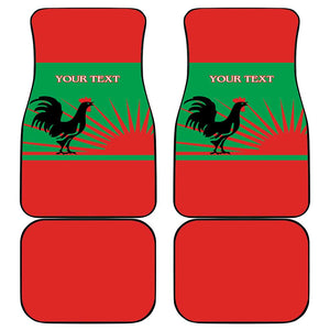 Angola Car Mats UNITA  Party Flag Style