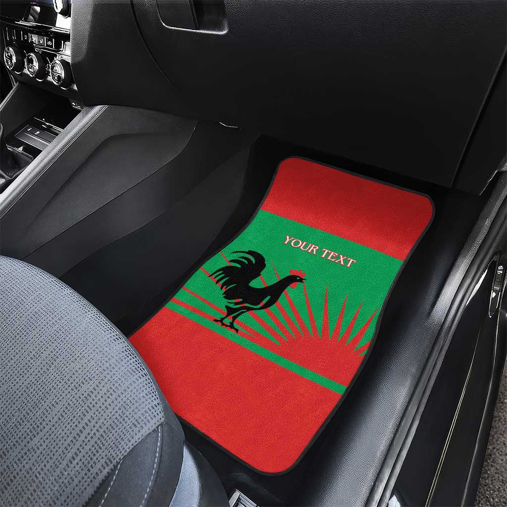 Angola Car Mats UNITA  Party Flag Style