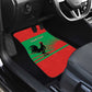 Angola Car Mats UNITA  Party Flag Style