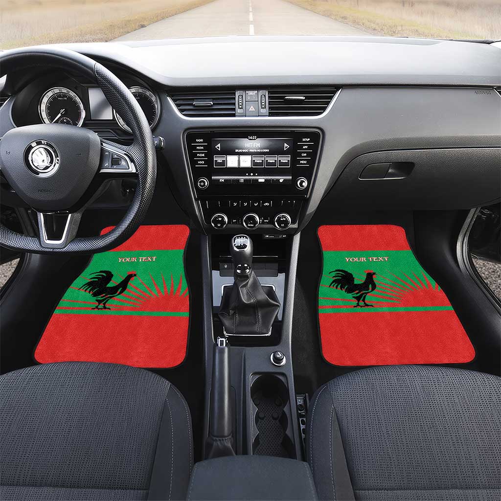 Angola Car Mats UNITA  Party Flag Style