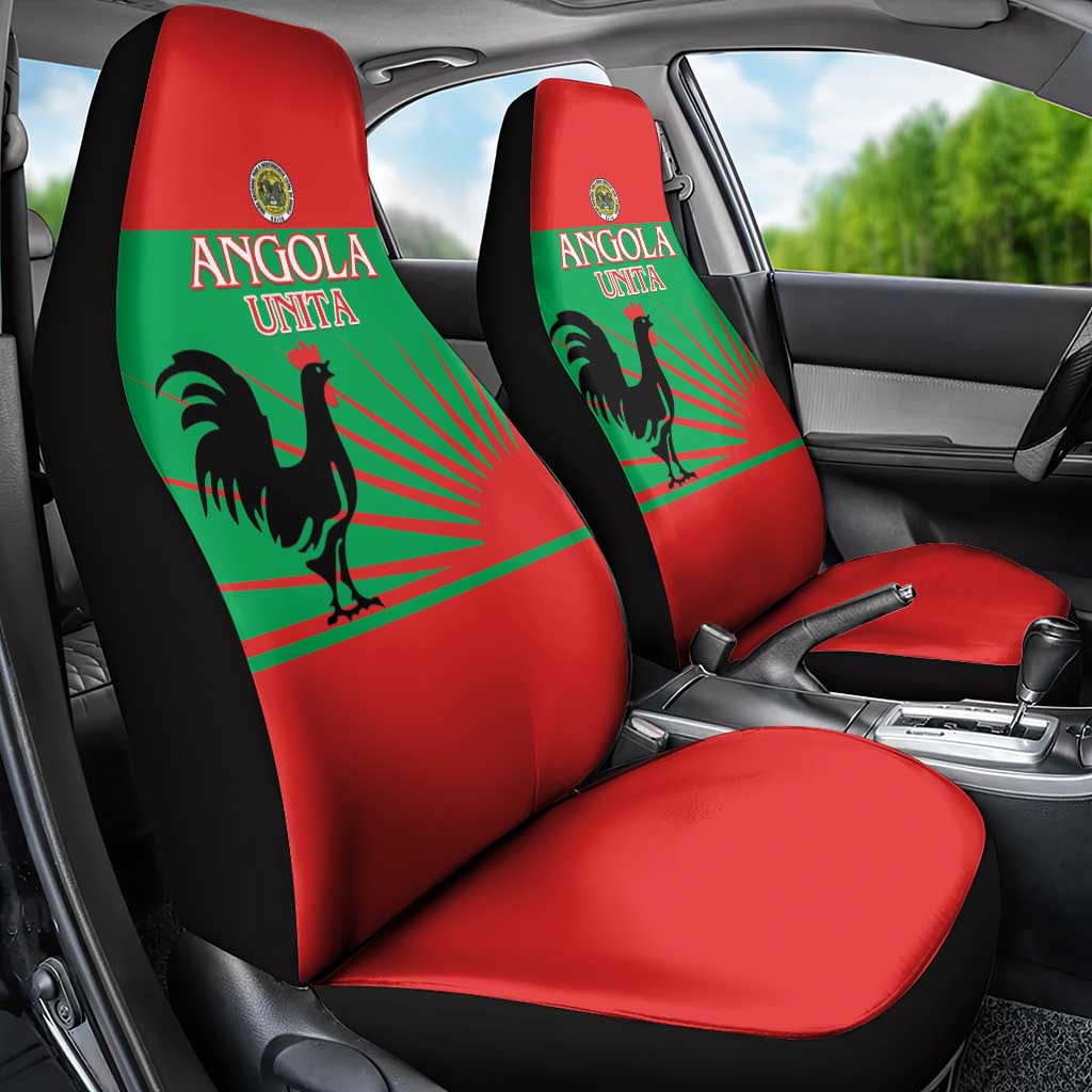 Angola Car Seat Cover UNITA  Party Flag Style