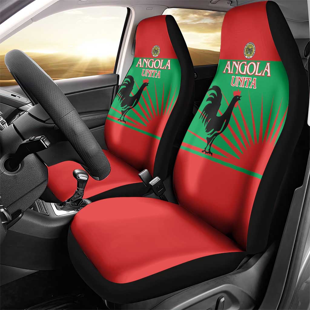 Angola Car Seat Cover UNITA  Party Flag Style
