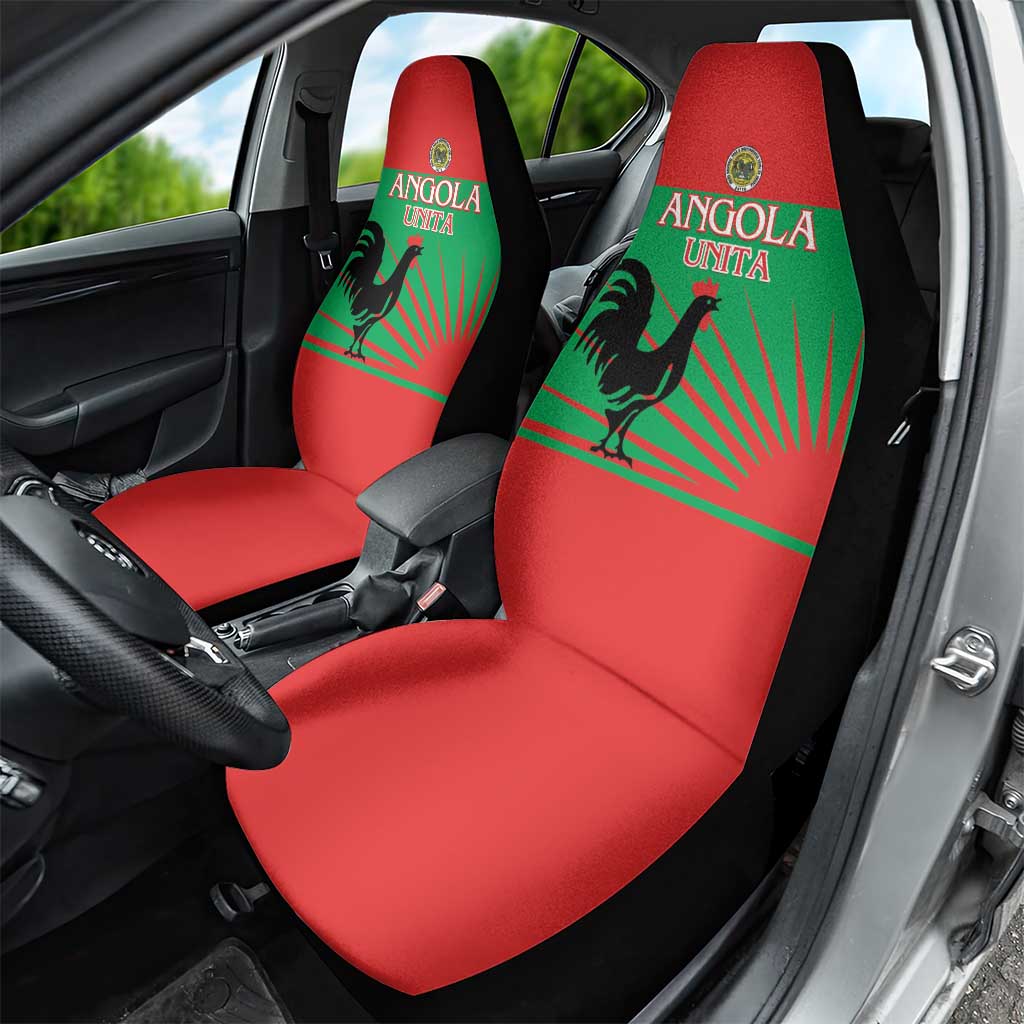 Angola Car Seat Cover UNITA  Party Flag Style