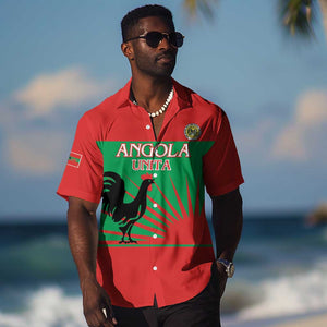 Personalized Angola Hawaiian Shirt UNITA  Party Flag Style