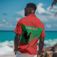 Personalized Angola Hawaiian Shirt UNITA  Party Flag Style