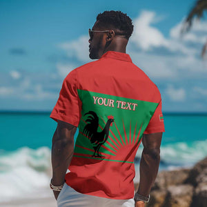 Personalized Angola Hawaiian Shirt UNITA  Party Flag Style