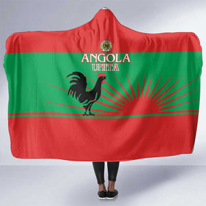 Angola Hooded Blanket UNITA  Party Flag Style