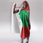 Angola Hooded Blanket UNITA  Party Flag Style