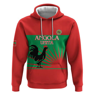 Personalized Angola Hoodie UNITA  Party Flag Style