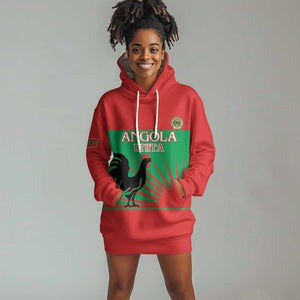 Personalized Angola Hoodie Dress UNITA  Party Flag Style