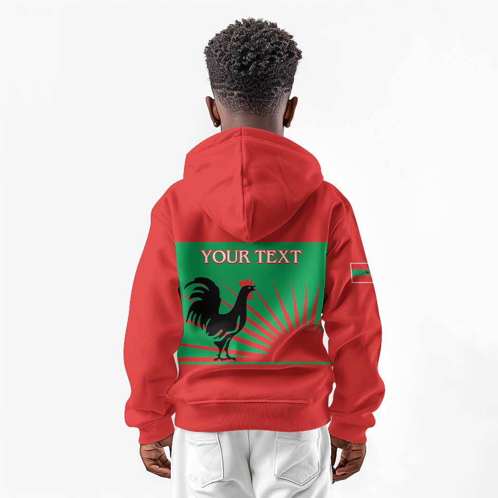 Personalized Angola Kid Hoodie UNITA  Party Flag Style