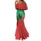 Personalized Angola Mermaid Dress UNITA  Party Flag Style