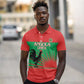 Personalized Angola Polo Shirt UNITA  Party Flag Style