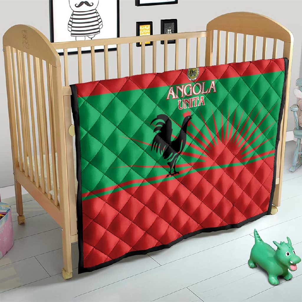 Angola Quilt UNITA  Party Flag Style
