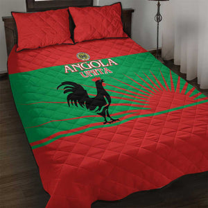 Angola Quilt Bed Set UNITA  Party Flag Style