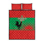 Angola Quilt Bed Set UNITA  Party Flag Style