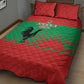 Angola Quilt Bed Set UNITA  Party Flag Style