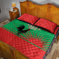 Angola Quilt Bed Set UNITA  Party Flag Style