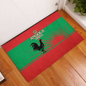 Angola Rubber Doormat UNITA  Party Flag Style