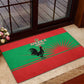 Angola Rubber Doormat UNITA  Party Flag Style