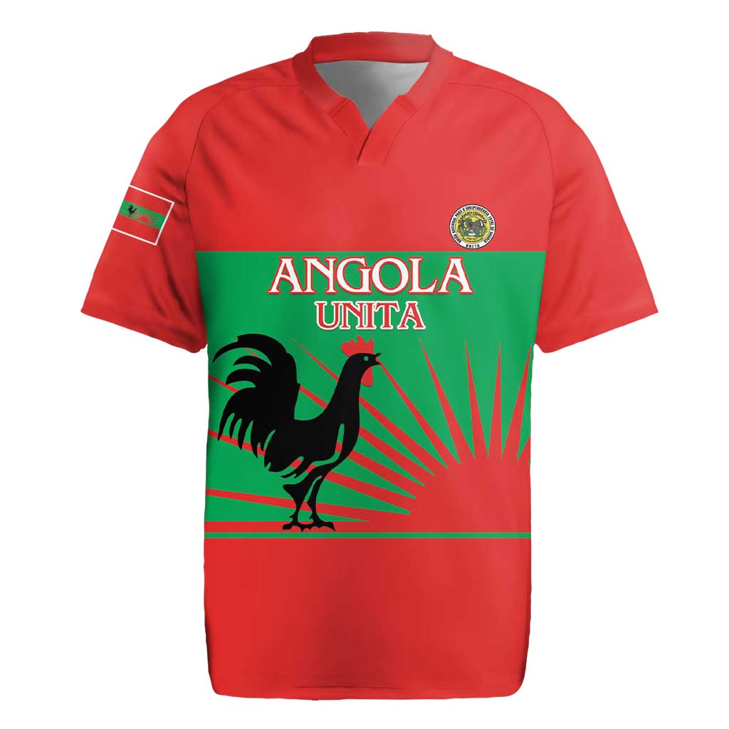 Personalized Angola Rugby Jersey UNITA  Party Flag Style