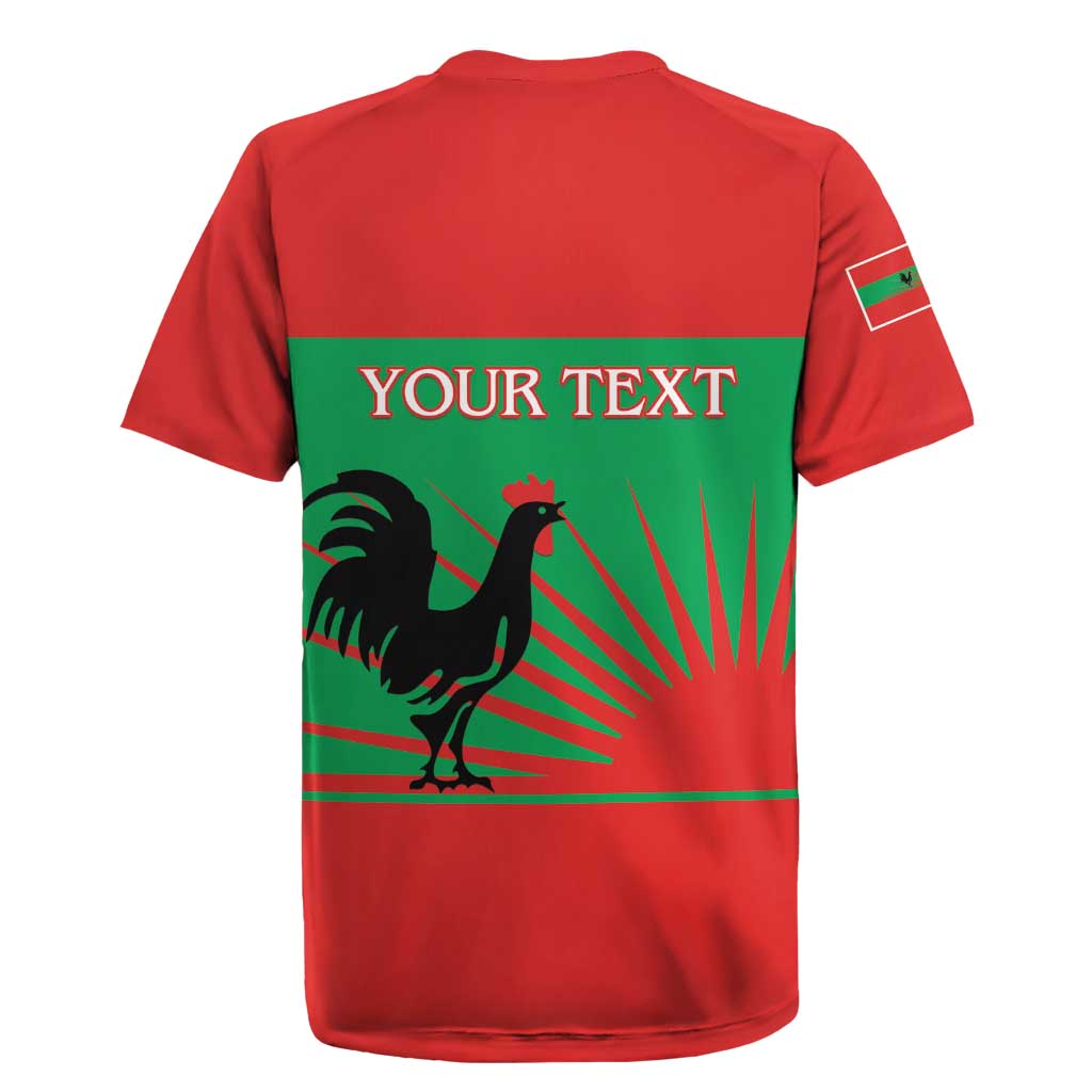 Personalized Angola Rugby Jersey UNITA  Party Flag Style