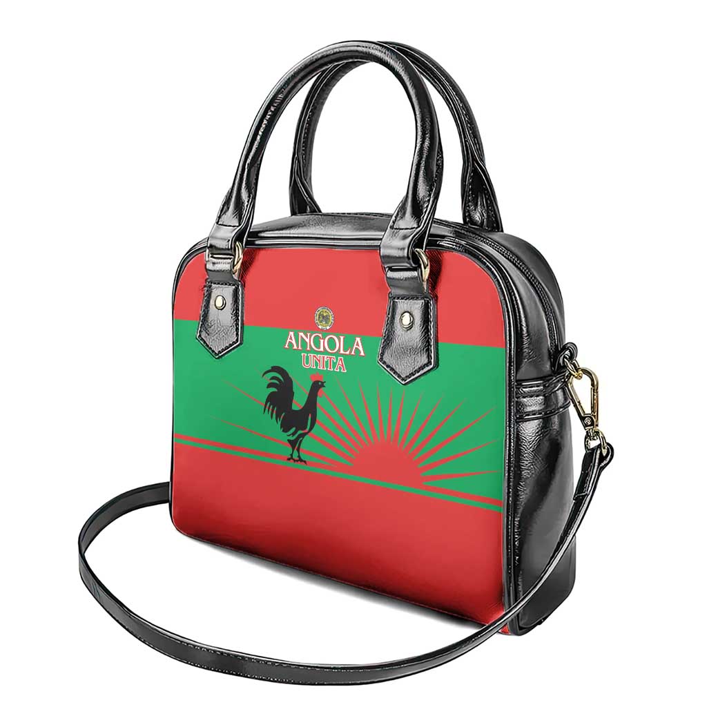 Angola Shoulder Handbag UNITA  Party Flag Style