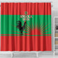 Angola Shower Curtain UNITA  Party Flag Style