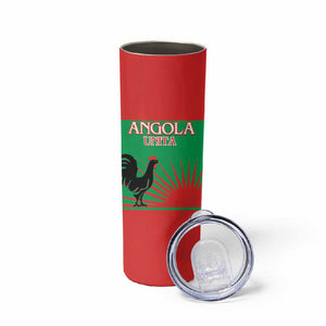 Personalized Angola Skinny Tumbler UNITA  Party Flag Style