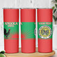 Personalized Angola Skinny Tumbler UNITA  Party Flag Style