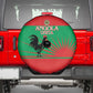 Angola Spare Tire Cover UNITA  Party Flag Style