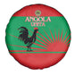 Angola Spare Tire Cover UNITA  Party Flag Style