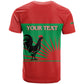Personalized Angola T shirt UNITA  Party Flag Style