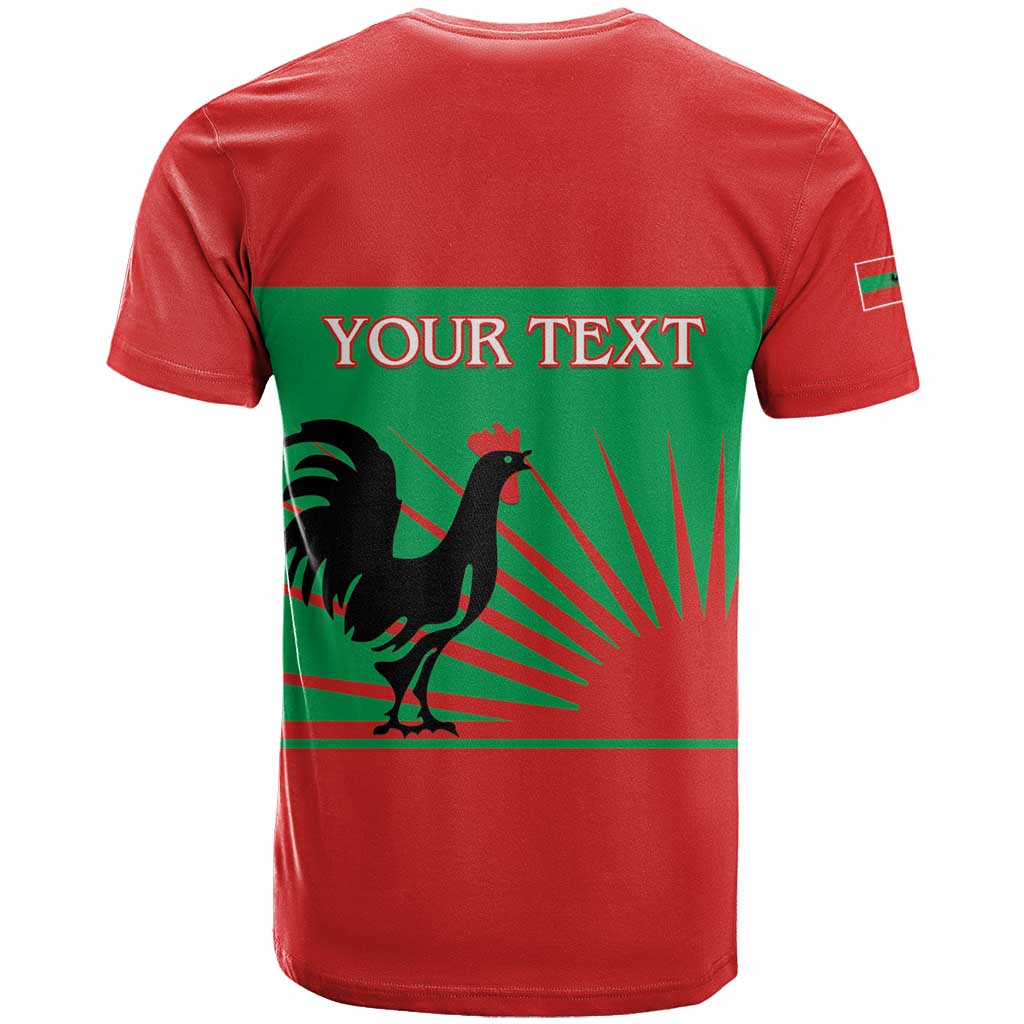 Personalized Angola T shirt UNITA  Party Flag Style